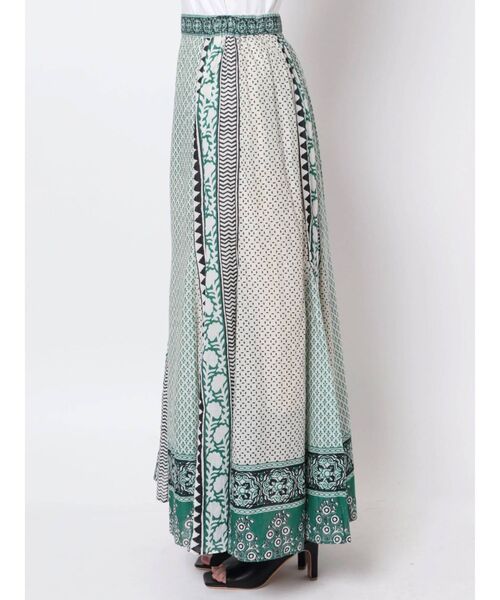 Ungrid（アングリッド）の「エスニックマーメイドスカート（スカート・レディース・レッド/グリーン・FREE）」の9枚目の写真