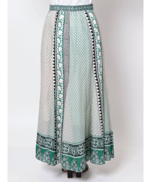 Ungrid（アングリッド）の「エスニックマーメイドスカート（スカート・レディース・レッド/グリーン・FREE）」の8枚目の写真