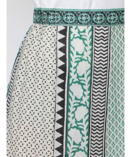 Ungrid（アングリッド）の「エスニックマーメイドスカート（スカート・レディース・レッド/グリーン・FREE）」の7枚目の写真