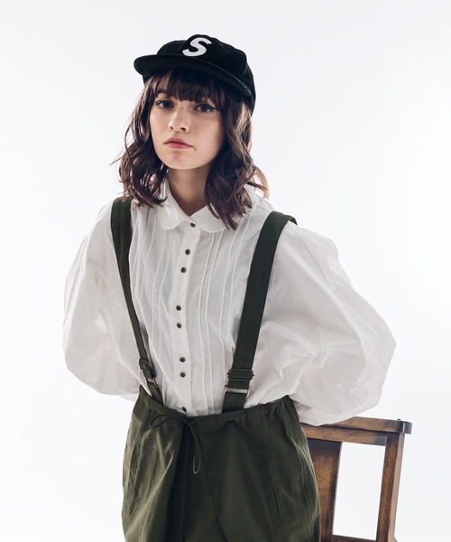 MUHET(ミュエータ)の「ピンタックブラウス(シャツ/ブラウス・レディース・ホワイト・FREE)」の3枚目の写真
