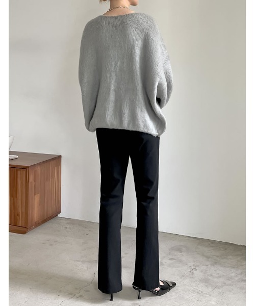 Re:EDIT（リエディ）の「[低身長/高身長サイズ有]スーパーストレッチセンタースリットレギンスパンツ（その他パンツ・レディース・ブラック・SMALL/MEDIUM/LARGE/TALL/AM/AS）」の18枚目の写真