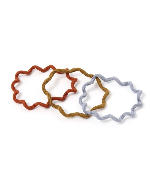 GLOBAL WORK（グローバルワーク）の「AND YUA ANY/3セットヘアゴム/279503（ヘアゴム・キッズ・ブラック/ピンク/オレンジ・FREE）」の3枚目の写真