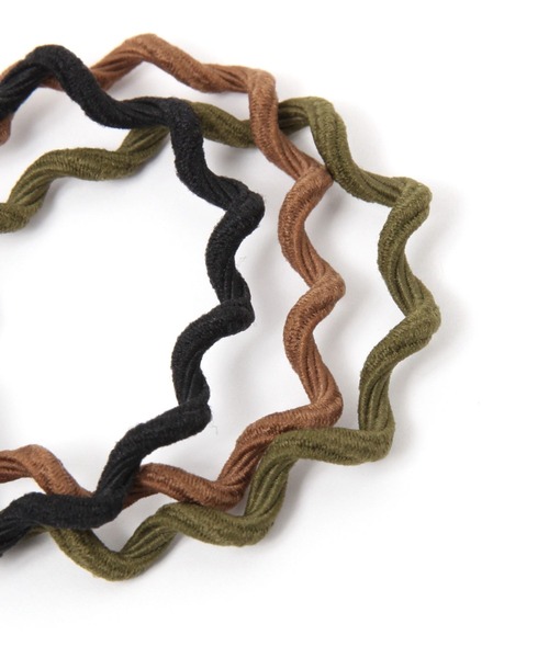 GLOBAL WORK（グローバルワーク）の「AND YUA ANY/3セットヘアゴム/279503（ヘアゴム・キッズ・ブラック/ピンク/オレンジ・FREE）」の6枚目の写真