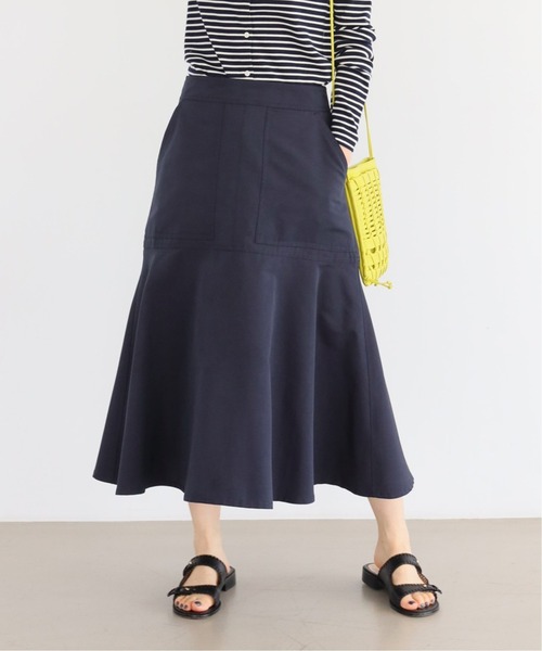 【美品】クラネ-CLANE-ウールトラペーズスカート CLANE スカート 「CLANE/クラネ」2WAY FOLD STRAIGHT SKIRT/2WAY