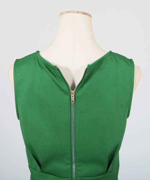 Julia Boutique（ジュリアブティック）の「ウエストタックペプラムトップス/22038（Tシャツ/カットソー・レディース・ホワイト/ブラック/ネイビー/レッド/グリーン・ONE）」の22枚目の写真