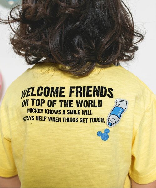 Disney(ディズニー)の「ディズニーキャラクター Tシャツ(Tシャツ/カットソー・キッズ・オフホワイト/サックスブルー/イエロー/グリーン/ピンク・110/80/130/100/120/90)」の22枚目の写真