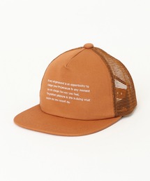 ikka（イッカ）の「メッセージ刺繍メッシュキャップ（キャップ）」