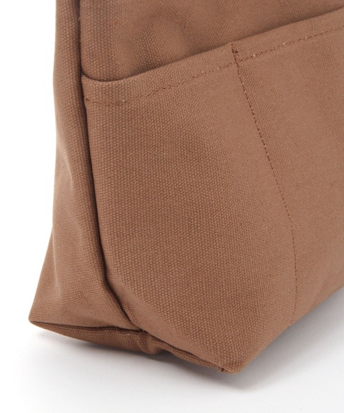 LEPSIM（レプシィム）の「キャンバスBASICトートバッグ [S]　276766（トートバッグ・レディース・ブラウン/グレー/アイボリー・ONE SIZE）」の4枚目の写真