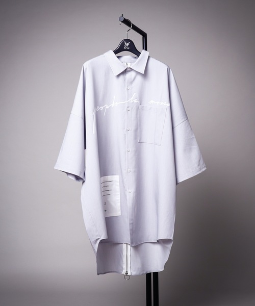 AFYF（エーエフワイエフ）の「AFYF BACK ZIP SHIRT/オーバーサイズ