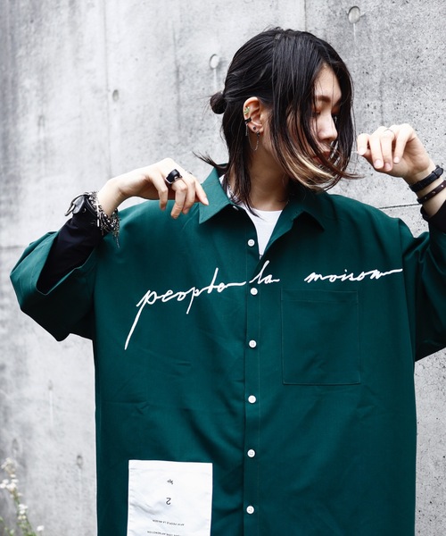 AFYF（エーエフワイエフ）の「AFYF BACK ZIP SHIRT/オーバーサイズ 