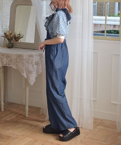 ems excite(エムズエキサイト)の「デイジー半袖カット(Tシャツ/カットソー・レディース・ブラック/パープル/ブルー・FREE)」の17枚目の写真