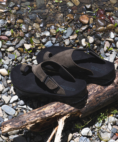 TRIOP （トリオプ）の「【TRIOP / トリオプ】別注 ZENI SLIPPER（サンダル・メンズ・ブラック/グリーン/キャメル・26cm/27cm/28cm/29cm）」の5枚目の写真