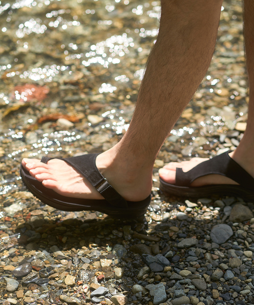 TRIOP （トリオプ）の「【TRIOP / トリオプ】別注 ZENI SLIPPER（サンダル・メンズ・ブラック/グリーン/キャメル・26cm/27cm/28cm/29cm）」の10枚目の写真