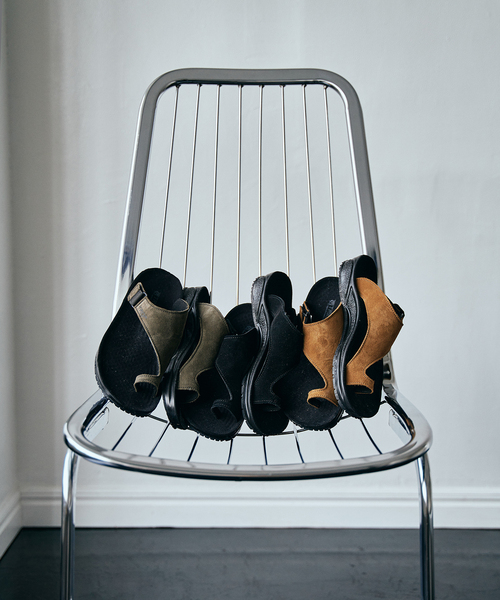 TRIOP （トリオプ）の「【TRIOP / トリオプ】別注 ZENI SLIPPER（サンダル・メンズ・ブラック/グリーン/キャメル・26cm/27cm/28cm/29cm）」の20枚目の写真