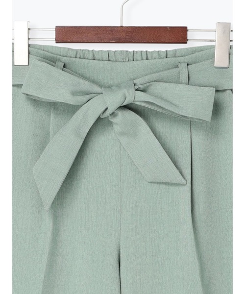 Te chichi（テチチ）の「【貴島明日香コラボ】麻調ウエストリボンパンツ（セットアップ可）（その他パンツ・レディース・ブラウン/グリーン/ベージュ・SMALL/MEDIUM）」の18枚目の写真