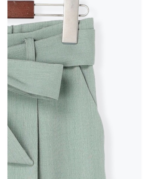 Te chichi（テチチ）の「【貴島明日香コラボ】麻調ウエストリボンパンツ（セットアップ可）（その他パンツ・レディース・ブラウン/グリーン/ベージュ・SMALL/MEDIUM）」の19枚目の写真