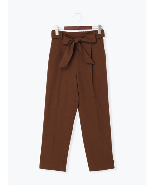 Te chichi（テチチ）の「【貴島明日香コラボ】麻調ウエストリボンパンツ（セットアップ可）（その他パンツ・レディース・ブラウン/グリーン/ベージュ・SMALL/MEDIUM）」の14枚目の写真