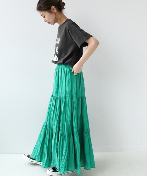 JOURNAL STANDARD relume（ジャーナルスタンダード　レリューム）の「《追加3》HAVE ITロゴハーフスリーブTシャツ（Tシャツ/カットソー・レディース・ホワイト/グレー・FREE）」の20枚目の写真