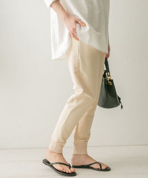 URBAN RESEARCH Sonny Label（アーバンリサーチサニーレーベル）の「カットツイルレギンスパンツ（その他パンツ・レディース・ブラック/ベージュ・FREE）」の5枚目の写真