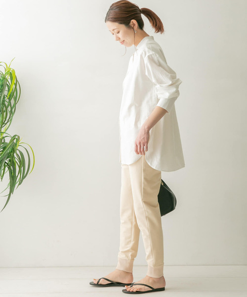 URBAN RESEARCH Sonny Label（アーバンリサーチサニーレーベル）の「カットツイルレギンスパンツ（その他パンツ・レディース・ブラック/ベージュ・FREE）」の17枚目の写真