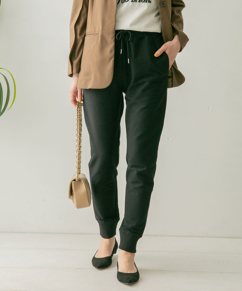 URBAN RESEARCH Sonny Label（アーバンリサーチサニーレーベル）の「カットツイルレギンスパンツ（その他パンツ・レディース・ブラック/ベージュ・FREE）」の8枚目の写真