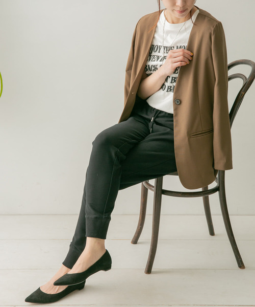 URBAN RESEARCH Sonny Label（アーバンリサーチサニーレーベル）の「カットツイルレギンスパンツ（その他パンツ・レディース・ブラック/ベージュ・FREE）」の11枚目の写真