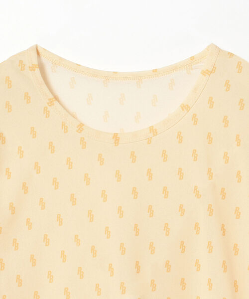 Ray BEAMS（レイビームス）の「Ray BEAMS / ミニ ロゴ ハーフスリーブ Tシャツ（Tシャツ/カットソー・レディース・ブラック/ベージュ・ONE SIZE）」の8枚目の写真