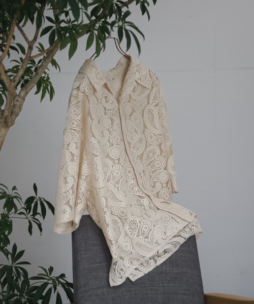 shiki tokyo（シキトウキョウ）の「Oversized Paisley Patterned
