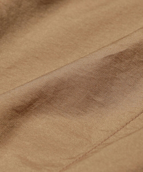 Demi-Luxe BEAMS（デミルクス ビームス）の「Demi-Luxe BEAMS / コットンナイロン ノースリーブ ワンピース（ワンピース・レディース・パープル/キャメル・38/36）」の19枚目の写真