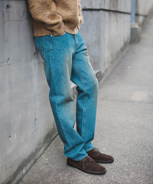 BEAMS（ビームス）の「BEAMS / ペイント サビ パンツ（デニムパンツ・メンズ・ブルー系その他/ワンウォッシュ・S/XL/L/M）」の7枚目の写真