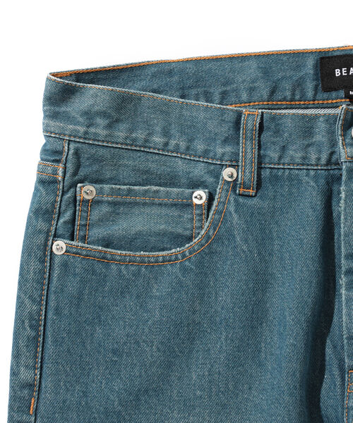 BEAMS（ビームス）の「BEAMS / ペイント サビ パンツ（デニムパンツ・メンズ・ブルー系その他/ワンウォッシュ・S/XL/L/M）」の18枚目の写真