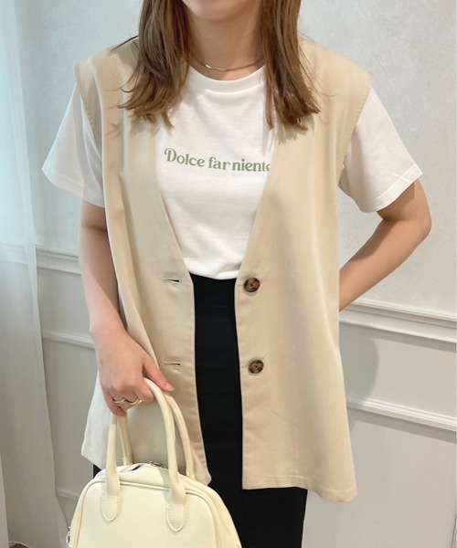 apres jour(アプレジュール)の「【セットアップ可能】ジレベスト【ZOZOTOWN限定アイテム】(ベスト・レディース・イエロー/モカ/ライトベージュ・X-LARGE/フリー)」の19枚目の写真