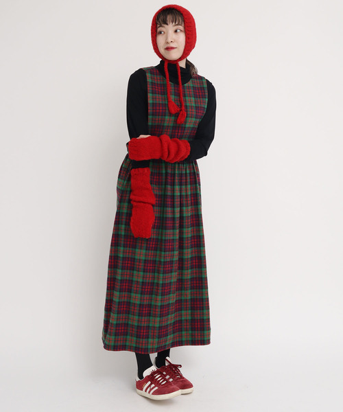 I am I in fact...(アイアムアイインファクト)の「BRUSHED WOOL ARM WARMER(アームカバー・レディース・ホワイト/レッド/イエロー/ブルー/グリーン・FREE)」の15枚目の写真