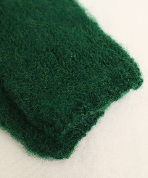 I am I in fact...(アイアムアイインファクト)の「BRUSHED WOOL ARM WARMER(アームカバー・レディース・ホワイト/レッド/イエロー/ブルー/グリーン・FREE)」の13枚目の写真