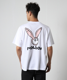 【MALBON GOLF/マルボン】ラビット 刺繍ロゴ ポケットTシャツ