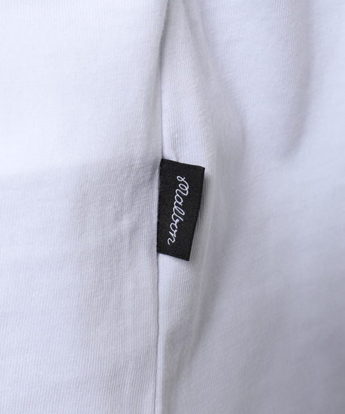 JOURNAL STANDARD(ジャーナルスタンダード)の「【MALBON GOLF/マルボン】ラビット 刺繍ロゴ ポケットTシャツ(Tシャツ/カットソー・メンズ・ホワイト/ブラック・MEDIUM/LARGE)」の7枚目の写真