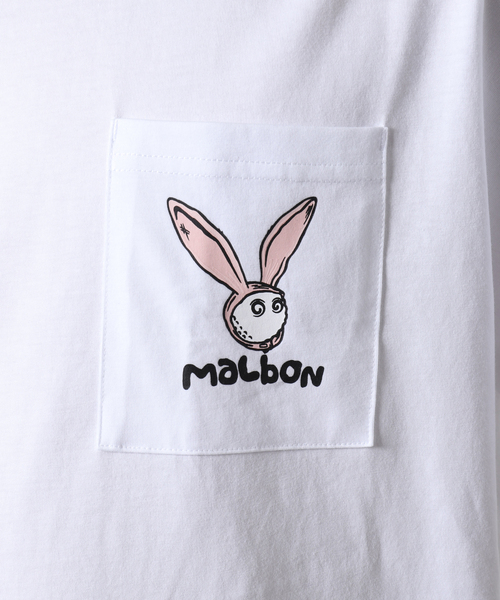 JOURNAL STANDARD(ジャーナルスタンダード)の「【MALBON GOLF/マルボン】ラビット 刺繍ロゴ ポケットTシャツ(Tシャツ/カットソー・メンズ・ホワイト/ブラック・MEDIUM/LARGE)」の21枚目の写真