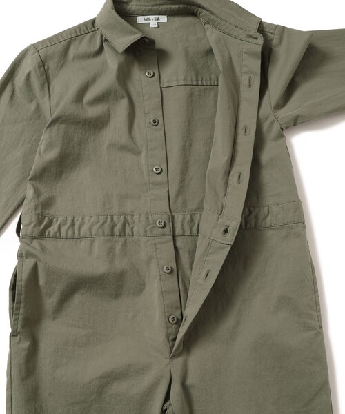 B:MING by BEAMS(ビーミングバイビームス)の「B:MING by BEAMS / シャツ オールインワン(100~140cm)(サロペット/オーバーオール・キッズ・ブラック/セージグリーン・110/100/140/120/130)」の22枚目の写真