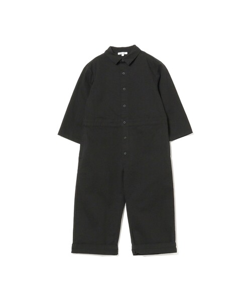 B:MING by BEAMS(ビーミングバイビームス)の「B:MING by BEAMS / シャツ オールインワン(100~140cm)(サロペット/オーバーオール・キッズ・ブラック/セージグリーン・110/100/140/120/130)」の7枚目の写真