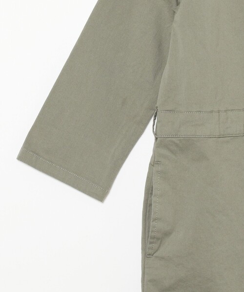 B:MING by BEAMS(ビーミングバイビームス)の「B:MING by BEAMS / シャツ オールインワン(100~140cm)(サロペット/オーバーオール・キッズ・ブラック/セージグリーン・110/100/140/120/130)」の10枚目の写真