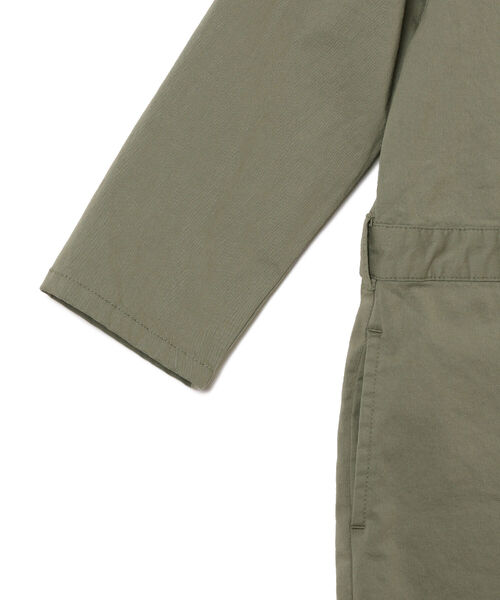 B:MING by BEAMS(ビーミングバイビームス)の「B:MING by BEAMS / シャツ オールインワン(100~140cm)(サロペット/オーバーオール・キッズ・ブラック/セージグリーン・110/100/140/120/130)」の14枚目の写真