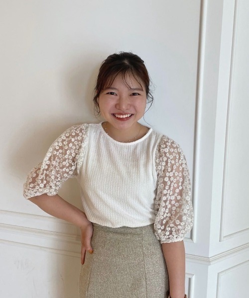 flower（フラワー）の「スウィングパールネックレス（ネックレス・レディース・ゴールド・FREE）」の13枚目の写真