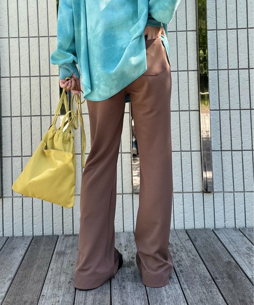 セール】ストレッチフレアパンツ（その他パンツ）｜mi via loca