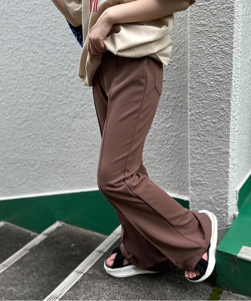 信子 ma＊monte azuru フレアドッキングパンツ&シューズ 信子様専用 ma＊monte azuru フレアドッキングパンツ&シューズ