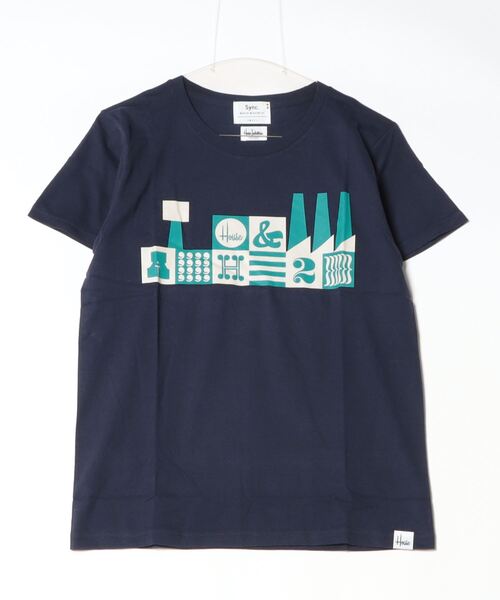 Sync.(スィンク)の「Sync.【House Industries】TEE “FACTORY”(Tシャツ/カットソー・メンズ・ホワイト/ブラック/ヘザーグレー/ネイビー・MEDIUM/SMALL/LARGE/X-LARGE)」の4枚目の写真