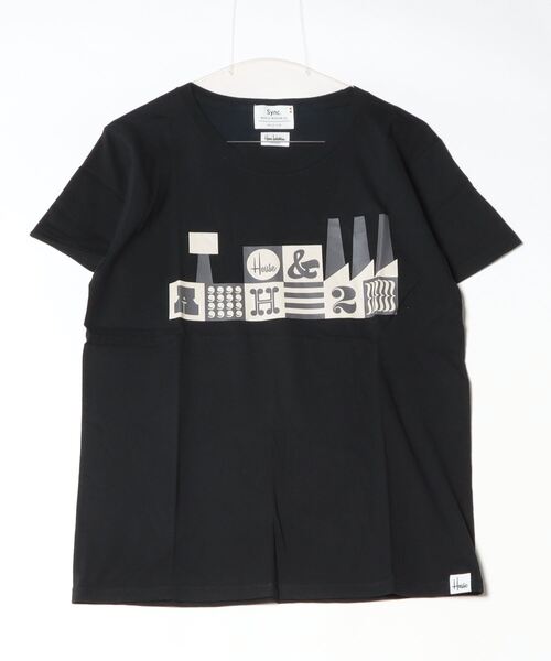 Sync.(スィンク)の「Sync.【House Industries】TEE “FACTORY”(Tシャツ/カットソー・メンズ・ホワイト/ブラック/ヘザーグレー/ネイビー・MEDIUM/SMALL/LARGE/X-LARGE)」の2枚目の写真