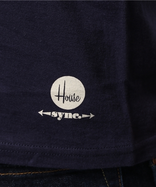 Sync.(スィンク)の「Sync.【House Industries】TEE “FACTORY”(Tシャツ/カットソー・メンズ・ホワイト/ブラック/ヘザーグレー/ネイビー・MEDIUM/SMALL/LARGE/X-LARGE)」の10枚目の写真