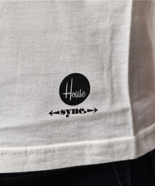 Sync.(スィンク)の「Sync.【House Industries】TEE “FACTORY”(Tシャツ/カットソー・メンズ・ホワイト/ブラック/ヘザーグレー/ネイビー・MEDIUM/SMALL/LARGE/X-LARGE)」の6枚目の写真