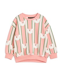 Mini Rodini | mini rodini / 白鳥×ストライプ トレーナー(スウェット)