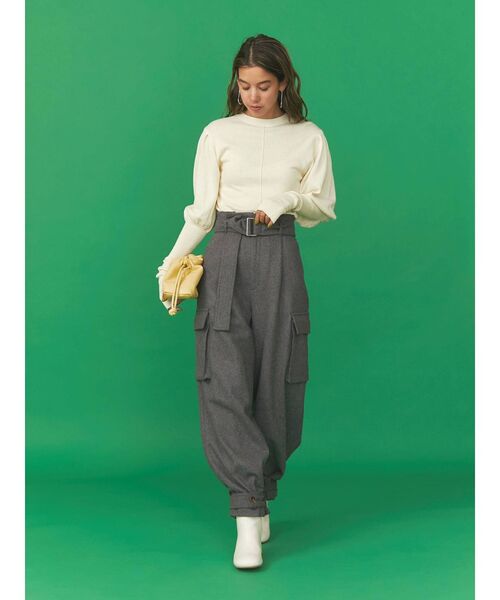 Ungrid（アングリッド）の「サークルヒールブーツ（ブーツ・レディース・ブラック/アイボリー・M/L/S）」の7枚目の写真